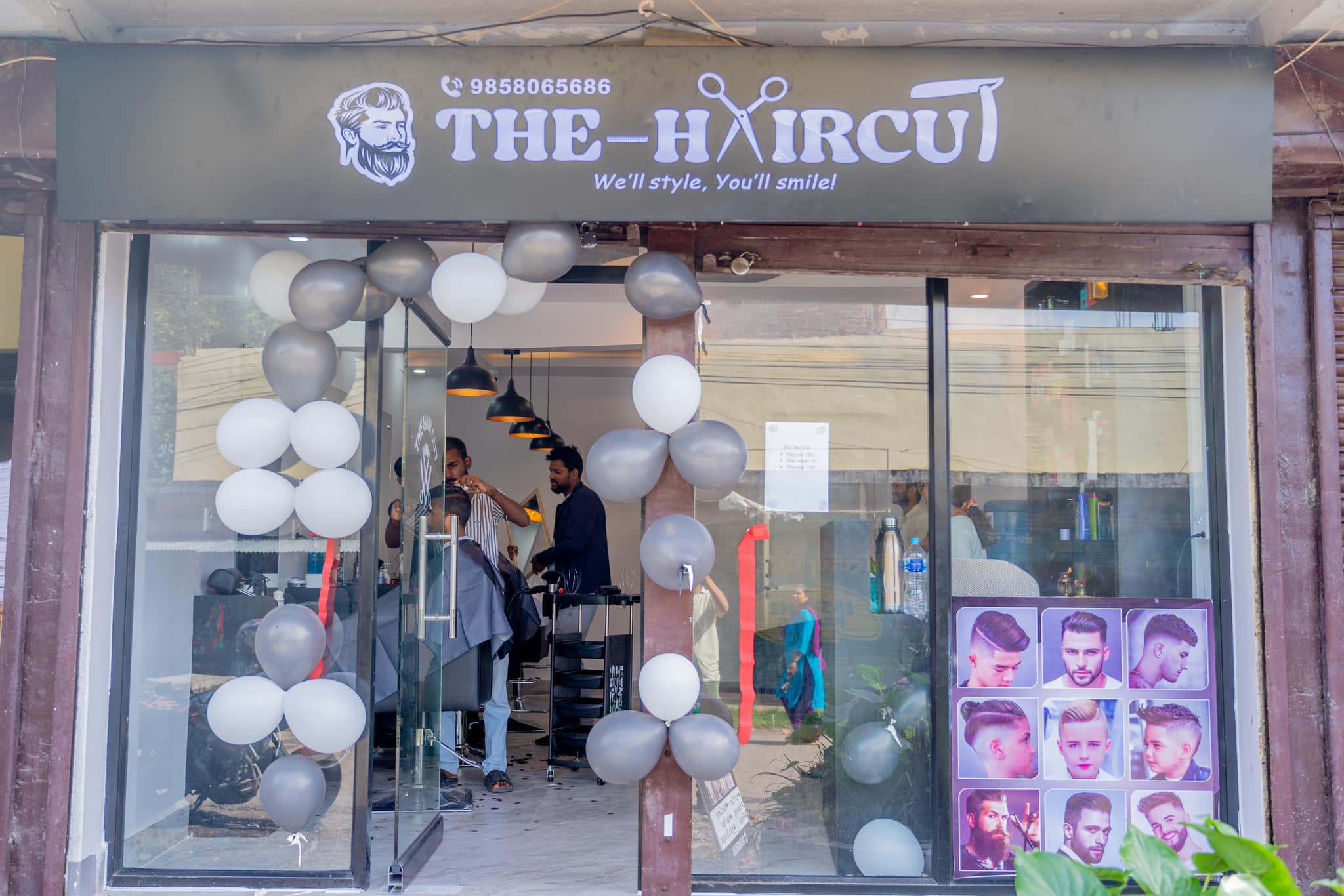 The Hair Cut outside view